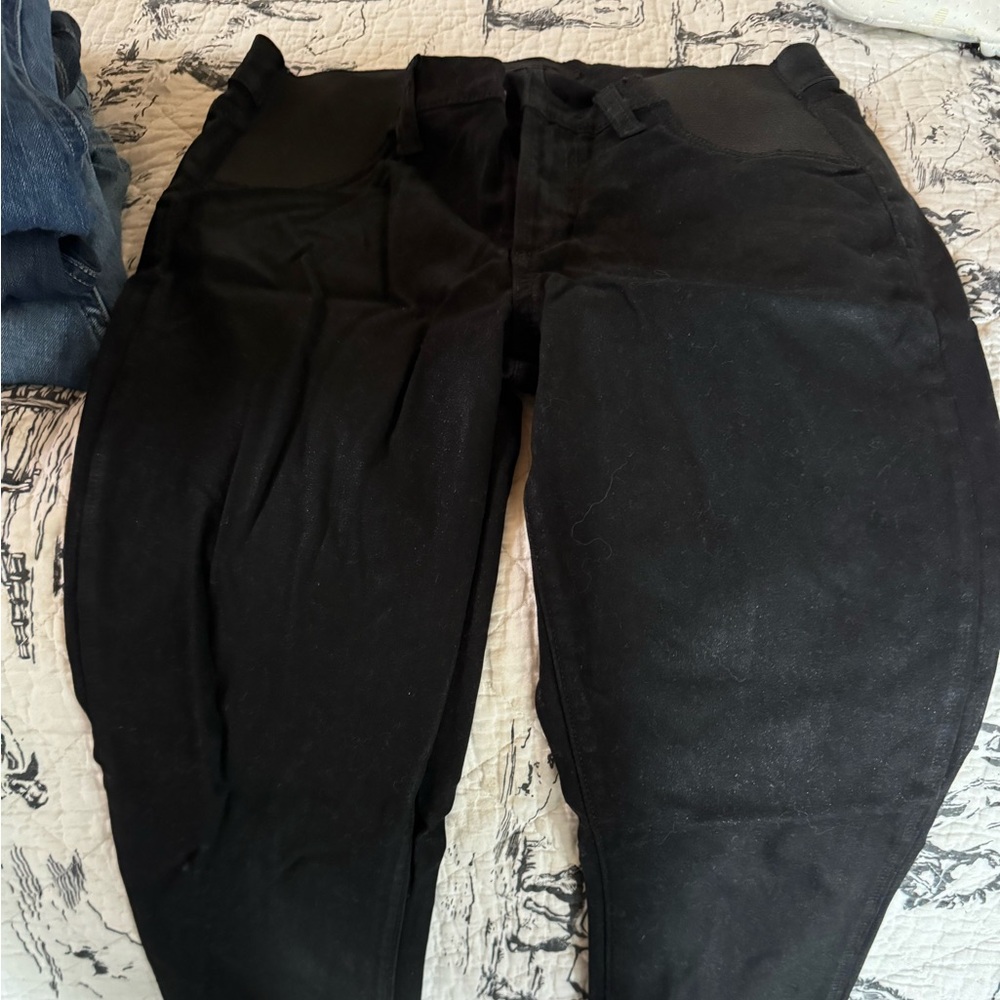 Black joes maternity jeans